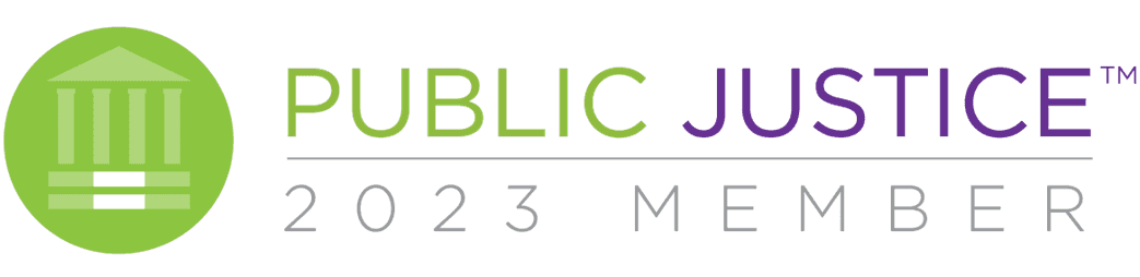 2023 Public Justice Member Logo